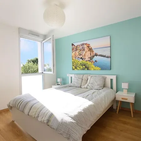 T3 Panoramic View Toulouse, Near Chu Rangueil, 2 Chambres, Equipe, Neuf * Toulouse