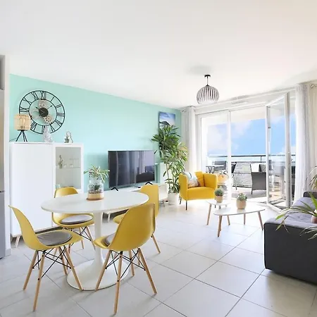 T3 Panoramic View Toulouse, Near Chu Rangueil, 2 Chambres, Equipe, Neuf Apartment *